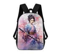 sinyumoney Girls Flowers Japanese Mochila Escolar Infantil Impresa En 3D Para Niños, Mochilas De Viaje, Bolsas Para Libros, Mochila Escolar Infantil 17inch