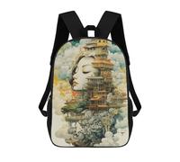 sinyumoney Girls Palace Mochilas Escolares Mochilas Escolares De Secundaria Mochila Informal Para Acampar Aventuras Al Aire Libre Y Viajes Diarios 17inch