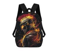 sinyumoney Gladiator Armor Painting Mochila Escolar Para Ordenador Portátil Para La Escuela/trabajo/viajes: Perfecta Para Viajes, Trabajo Y Uso Diario 17inch