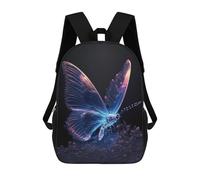 sinyumoney Glowing Butterfly Artwork-13 Mochila Escolar Mochila Para Niños Impresa En 3D Mochilas Infantiles Para Niños Y Niñas Mochilas Escolares Mochilas De Viaje Para Niños 17inch