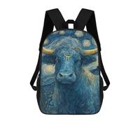 sinyumoney Glowing Neon Cat Art Print-5 Mochilas Escolares Para Hombres, Mujeres Y Adolescentes: Mochila Para Secundaria, Colegio Y Universidad., estilo 14, 17"
