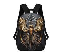 sinyumoney God Egypt Phoenix Mochilas Infantiles Impresas En 3D De 17 Pulgadas. Mochila Escolar Informal Impresa En 3D Para Niños De Primaria Y Secundaria.
