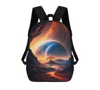 sinyumoney God Tree Planet Cosmos Mochilas Escolares, De Viaje Y Universitarias Para Hombres, Mujeres Y Adolescentes 17inch