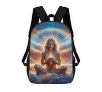 sinyumoney Goddess Angel Mochilas Infantiles Impresas En 3D De 17 Pulgadas. Mochila Escolar Informal Impresa En 3D Para Niños De Primaria Y Secundaria.