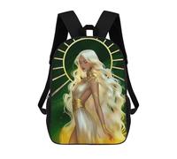 sinyumoney Gold Element Mochila Escolar Infantil De Moda Informal Mochilas Infantiles Impresas En 3D Mochila Grande Para Niño 17inch