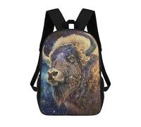 sinyumoney Golden Bull Mochilas Para Niños 17inch Mochila Escolar Mochila Escolar Impresa En 3D Para Niños De Primaria Y Secundaria