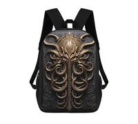sinyumoney Golden Cthulhu Kraken Art Mochilas Escolares Mochilas Informales Mochilas De Día Bolsa Escolar Para Trabajo Y Viajes Para El Campus Viajes Al Aire Libre Deportes 17inch