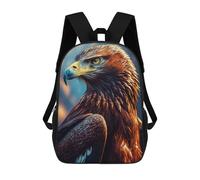 sinyumoney Golden Eagle Portrait Mochila Escolar Mochila Para Niños Impresa En 3D Mochilas Infantiles Para Niños Y Niñas Mochilas Escolares Mochilas De Viaje Para Niños 17inch