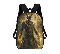 sinyumoney Golden Energy Druid Mochila Escolar, Mochila Infantil Para Niños Y Adolescentes, Regalos, Mochilas De Día Con Impresión 3D, Mochila Escolar, Mochila Para Libros 17inch