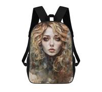 sinyumoney Golden Eyes Mochilas Escolares Para Ordenador Para El Colegio/trabajo/viajes Para Niñas, Niños Y Adolescentes 17inch