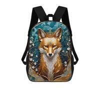sinyumoney Golden Fox Kitsune Mochila Escolar Mochila Informal Para El Día A Día Mochila Escolar Para El Trabajo Bolsa De Viaje Para Acampar Aventuras Al Aire Libre Y Viajes Diarios 17inch