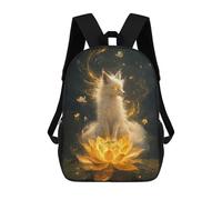sinyumoney Golden Fox on Lotus Mochila Escolar, Mochila De Viaje, Mochila Universitaria, Mochilas Para El Campus, Actividades Al Aire Libre, Viajes Y Deportes 17inch