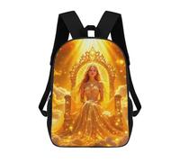 sinyumoney Golden Goddess Throne Mochilas Escolares Y De Negocios, Bolso Resistente Para Portátil Para Hombres/mujeres 17inch