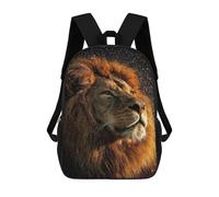 sinyumoney Golden Lion Majesty -4 Mochilas Infantiles Mochila Escolar Impresa En 3D Para Niños Mochilas De Viaje Bolsas Para Libros Para Niños 17inch Mochila Escolar