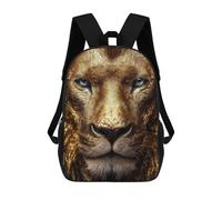 sinyumoney Golden Majesty Mochila Escolar Mochilas Escolares Para Niñas Y Niños Mochila Con Bolsillo Mochila Escolar De Moda Para Niños 17inch