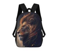 sinyumoney Golden Mane Majesty Mochila Escolar Para Niñas Mochila Impermeable Mochila Informal De Día Mochila Ligera Para Niño Y Niña Mochila Escolar 17inch