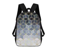 sinyumoney Golden Mosaic VIII Mochilas Para Niños Mochila Escolar Mochila Escolar Impresa En 3D Para Niños Estudiantes De Primaria Y Secundaria 17inch