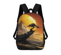 sinyumoney Golden Sunset Mountain Landscape Mochila Escolar, Mochila De Viaje Para La Universidad, Mochilas Para Niñas Y Adolescentes 17inch