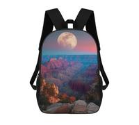 sinyumoney Grand Canyon Moonrise Mochila Escolar Ligera E Informal Para Adolescentes, Niños, Mujeres Y Hombres 17inch