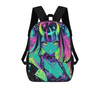 sinyumoney Green Girl Mochilas Escolares Para La Escuela Secundaria, Preparatoria, Universidad Y Viajes Para Hombres, Mujeres Y Adolescentes 17inch