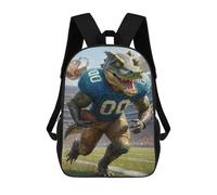 sinyumoney Gridiron Alligator Ball Mochila Escolar Ligera Para Aeropuerto, Estudiantes Universitarios, Mochila Para Adolescentes, Chicas, Chicos, Mujeres Y Hombres 17inch