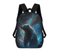 sinyumoney Grizzly Bear Style 4 Mochila Escolar Impresa En 3D Para Niños, Mochila Escolar Informal De Moda Para Viajes Para Niños Y Estudiantes 17inch