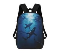 sinyumoney Group of Sharks Mochila De Negocios Resistente Para Portátil Para La Escuela/trabajo/viajes 17inch