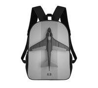 sinyumoney Grumman A6 Intruder Mochilas Escolares Impresas En 3D, Mochila Escolar Informal Para Niños, Mochila Escolar De Moda Para Estudiantes De Secundaria 17inch