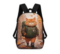 sinyumoney Grumpy Cat Backpack Mochila Mochila Informal Para El Día A Día, Para La Escuela, El Trabajo Y Los Viajes Para Hombres, Mujeres Y Adolescentes 17inch