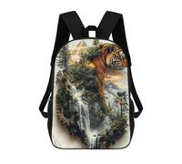 sinyumoney Guardian of Jungles Might Mochila Escolar Ligera Para El Colegio, Mochila Escolar De Día, Mochila Para Libros Para La Universidad Para Niñas, Adolescentes 17inch