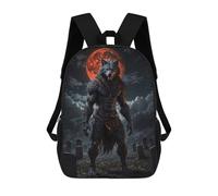 sinyumoney Guardian of The Graveyard Mochila Escolar, Mochila Para Portátil, Mochila Para Camping, Aventuras Al Aire Libre Y Viajes Diarios 17inch