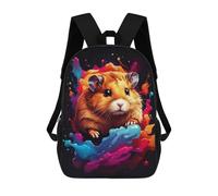 sinyumoney Guinea Pig Mochila, Mochila Escolar Impresa En 3D, Bolsa Para El Almuerzo Escolar, Mochila De Viaje, Mochila Para Amigos, Mochila Escolar Para Niñas Y Niños 17inch