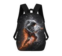 sinyumoney Guitar in Space Mochila Escolar De 17 Pulgadas Impresa En 3D Mochilas Infantiles Mochila Genial Impresa En 3D Para Niños De Primaria Y Secundaria