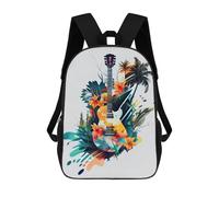 sinyumoney Guitar Music Mochila Escolar Infantil De Moda Informal Mochilas Infantiles Impresas En 3D Mochila Grande Para Niño 17inch