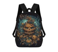 sinyumoney Halloween Pumpkin Mochila Escolar Para Niñas Y Niños, Mochilas De Gran Capacidad, Mochilas Ligeras Para Niños Y Estudiantes 17inch