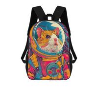 sinyumoney Hamster Astronaut Space Mochilas Infantiles Escolares Impresas En 3D, Mochilas Para Niños, Mochilas De Viaje Para Niños Y Niñas, Mochilas Escolares Para Niños 17inch