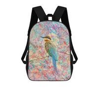 sinyumoney Happy Bird Mochila Escolar/de Negocios, Resistente, Para Portátil, Para La Escuela/trabajo/viajes 17inch