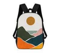 sinyumoney Harmonious Landscape 4 Mochila Escolar Para Niños Mochila Escolar Impresa En 3D Mochila Escolar De Moda Para Niños De Primaria Y Secundaria 17inch