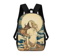 sinyumoney Hathor Goddess Of Beauty Mochila Escolar Infantil Impresa En 3D Para Niños, Mochila De Viaje De Alta Capacidad, Mochilas Para Libros De 17 Pulgadas Para Niños