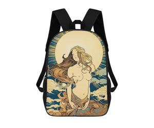 sinyumoney Hathor Goddess Of Beauty Mochila Escolar Informal Para El Día A Día, Ideal Para Viajes, Trabajo Y Uso Diario 17inch