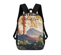 sinyumoney Hawaii Volcanoes National Park Mochilas Para Niños Mochila Escolar Mochila Escolar Impresa En 3D Para Niños Estudiantes De Primaria Y Secundaria 17inch