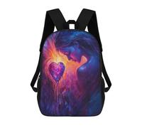 sinyumoney Heart of Passion Painting Mochila Grande, Ligera E Informal Para El Campus, Actividades Al Aire Libre, Viajes Y Deportes 17inch