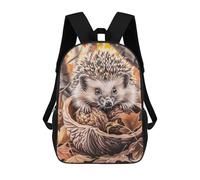 sinyumoney Hedgehog in A Walnut Shell Mochila Ligera Para Aeropuerto, Estudiantes Universitarios Y Mochileros: Perfecta Para Viajes, Trabajo Y Uso Diario 17inch