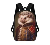 sinyumoney Hedgehog Mochila Escolar Mochila Para Niños Impresa En 3D Mochilas Infantiles Para Niños Y Niñas Mochilas Escolares Mochilas De Viaje Para Niños 17inch