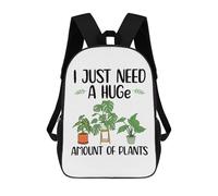 sinyumoney Hobby Gardener Plants Gift Mochila Escolar Ligera Para Aeropuerto, Estudiantes Universitarios, Niñas, Niños Y Adolescentes 17inch
