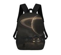 sinyumoney Home Under Saturn Mochila Escolar, Mochila De Viaje, Mochila Universitaria, Mochilas Para El Campus, Viajes Al Aire Libre, Deportes 17inch