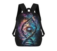 sinyumoney Human DNA in The Space V2 Mochila Escolar Ligera Para Aeropuerto, Estudiantes Universitarios, Mochila Para Adolescentes, Chicas, Chicos, Mujeres Y Hombres 17inch