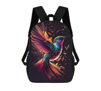 sinyumoney Hummingbird Color Mochila Escolar Para Niñas 17inch Mochila Informal Ligera Para Niños Y Niñas, Ideal Para Estudiantes De Secundaria