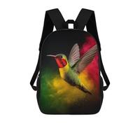 sinyumoney Hummingbird in Flight 17inch Mochila Escolar Impresa En 3D Para Niños, Mochila Escolar Informal De Moda, Mochilas De Viaje Para Niños Y Estudiantes.