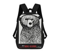 sinyumoney Hunt Big Game Canada Mochila Escolar Grande Resistente Al Agua Para Portátil Para La Escuela/trabajo/viajes 17inch